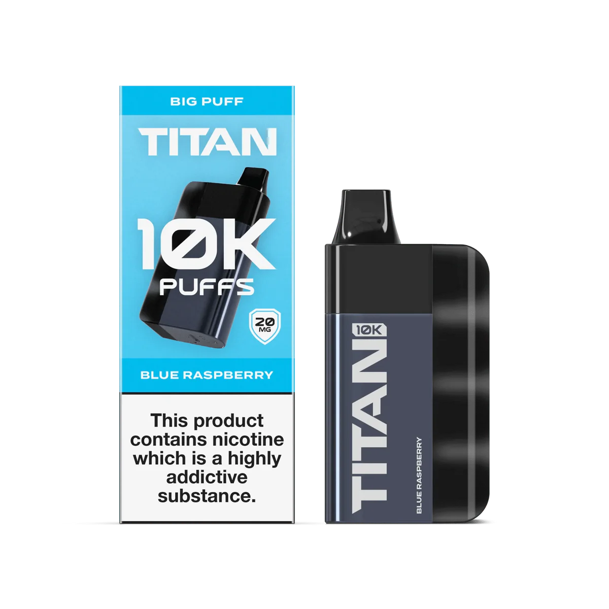 Titan 20mg 10k Rechargeable Disposable Vape