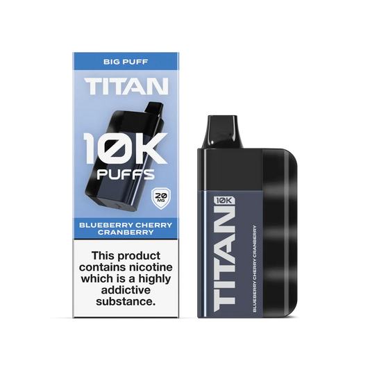 Titan 20mg 10k Rechargeable Disposable Vape