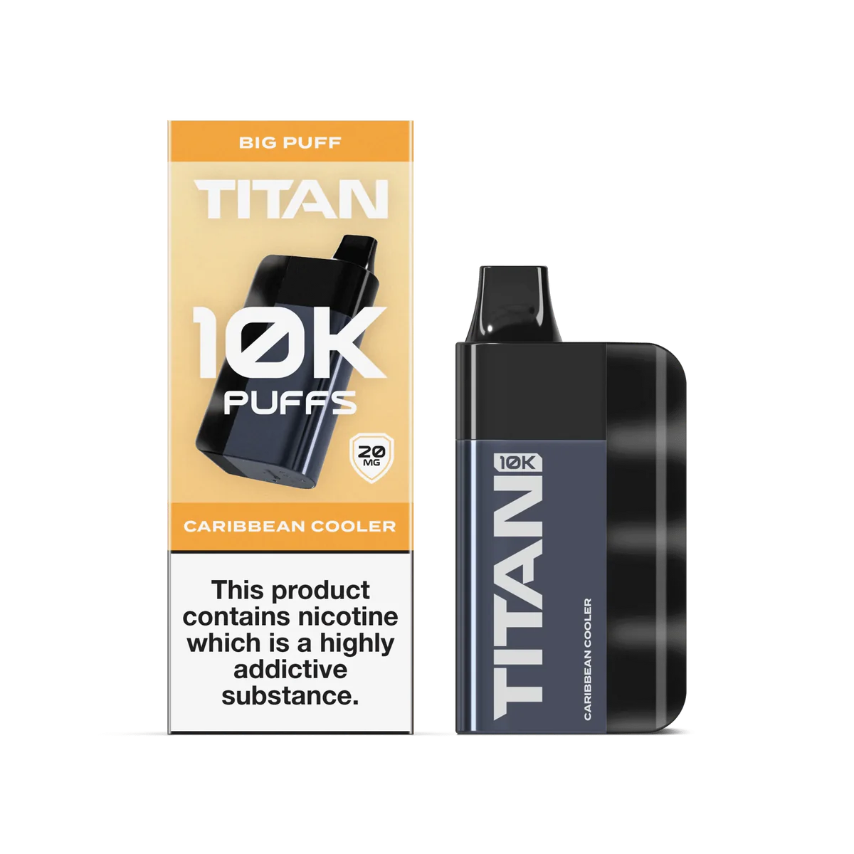 Titan 20mg 10k Rechargeable Disposable Vape