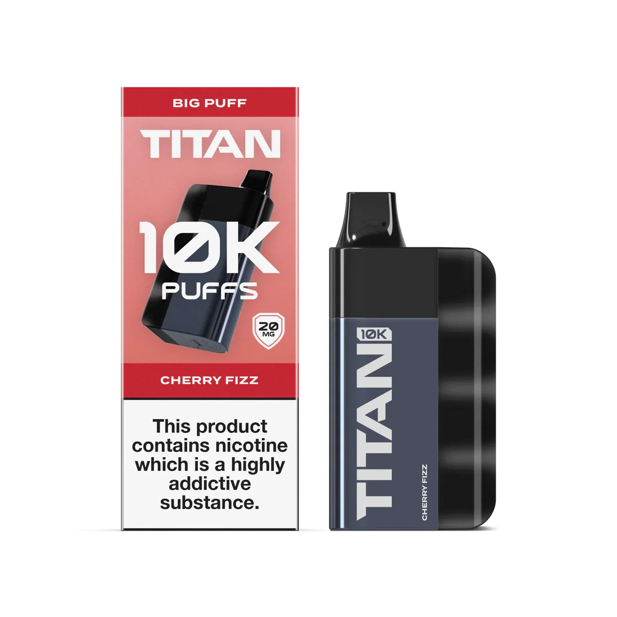 Titan 20mg 10k Rechargeable Disposable Vape