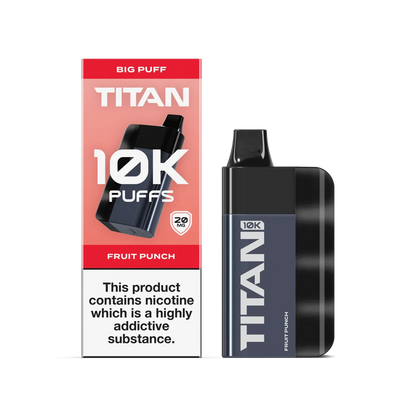 Titan 20mg 10k Rechargeable Disposable Vape