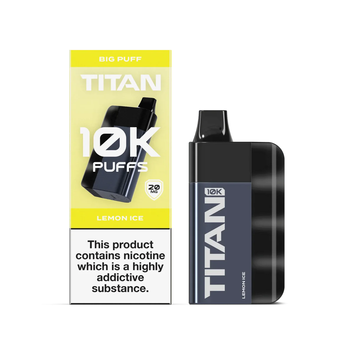 Titan 20mg 10k Rechargeable Disposable Vape