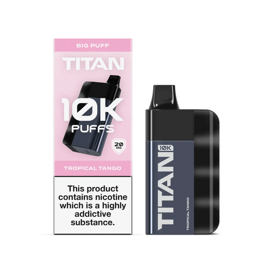 Titan 20mg 10k Rechargeable Disposable Vape