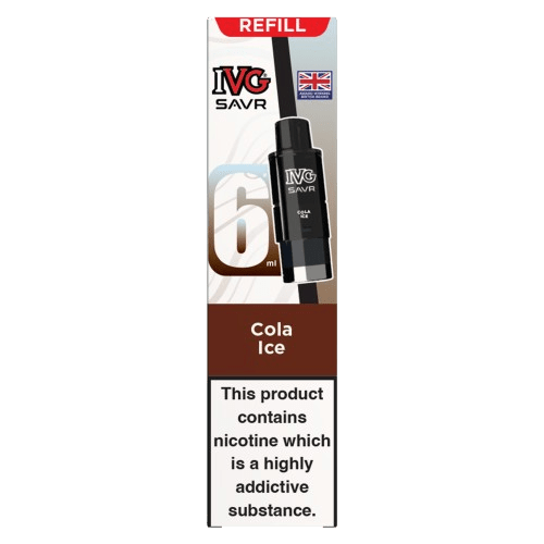 ivg savr pods IVG SAVR Prefilled Pods + Refills | 2ml Pod + 4ml Refill | 30 Flavours
